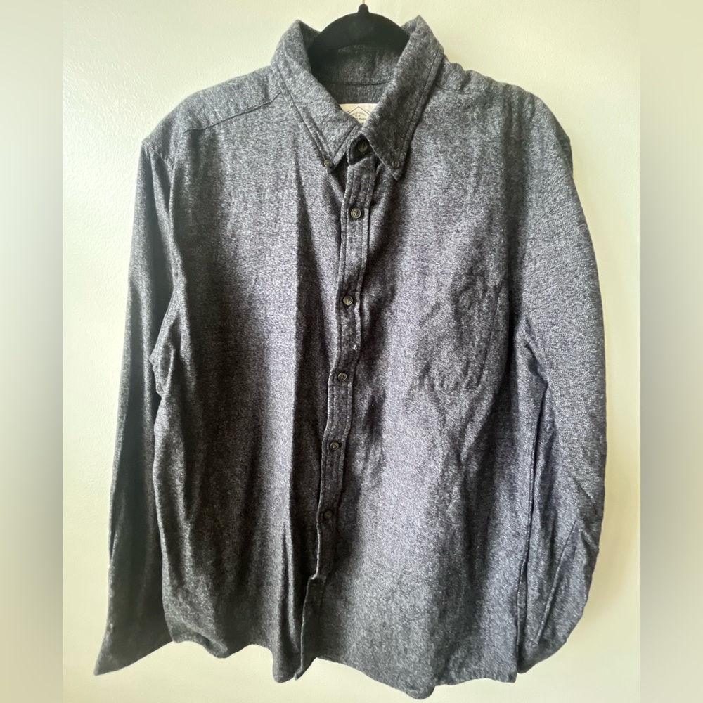 Mens St John’s Bay Gray Flannel- Size L
